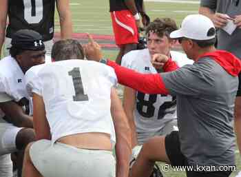Lake Travis football returns to practice following player's death