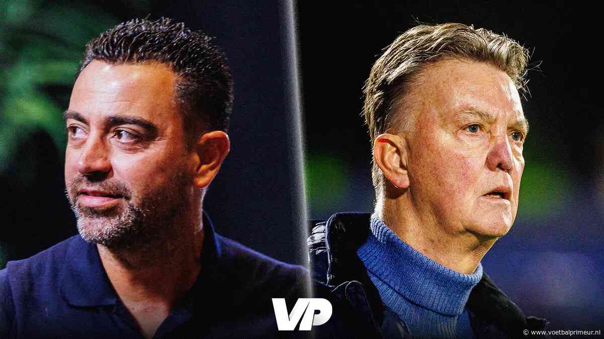 Van Gaal zet één groot vraagteken achter Xavi: 'Ik hoop dat hij het kan klaren'