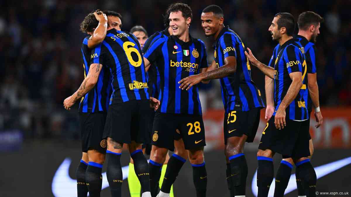 Stones scores winning goal on Inter debut