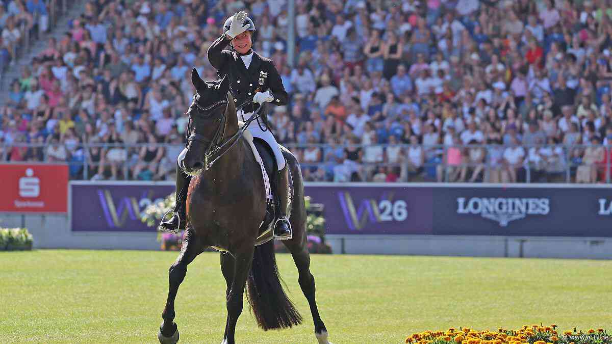 Stadion tobt: Rekordreiterin Werth sammelt nächste WM-Medaille