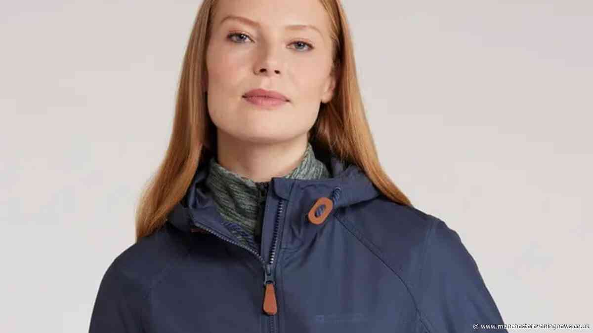 Mountain Warehouse £80 'lightweight' coat reduced to £40 'keeps out wind and rain'
