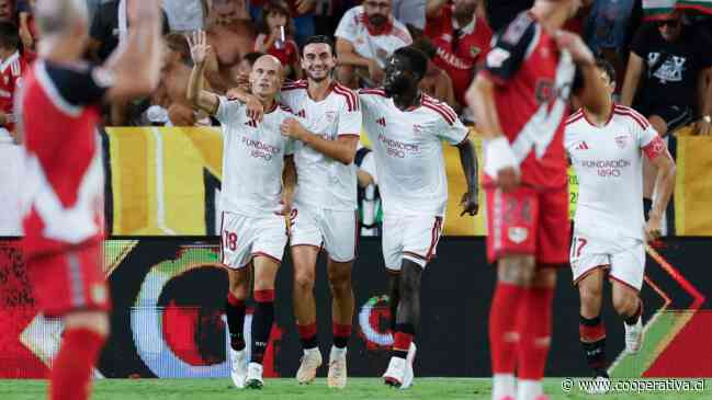 Gabriel Suazo fue capitán en dramático triunfo de Sevilla ante Rayo Vallecano