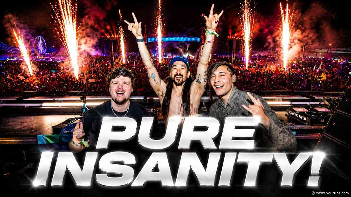 The Hardest Drop of EDC Vegas! Steve Aoki brings out Sub Zero Project!