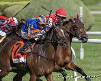 Survie sweeps past the boys to win Christophe Clement Turf at Saratoga