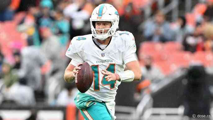 The quarterback position is already raising questions for the Dolphins