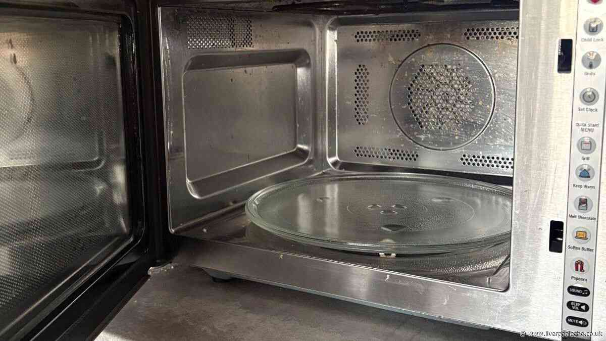 My microwave was filthy — a 37p natural hack had it gleaming in minutes