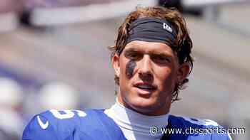Giants' Jaxson Dart irritated over latest trip to NFL's blue medical tent