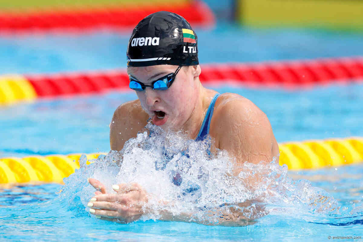 Teterevkova and Giliazova Tie In 50 Breast Swim-Off, Will Swim Off Again In Prelims Tomorrow