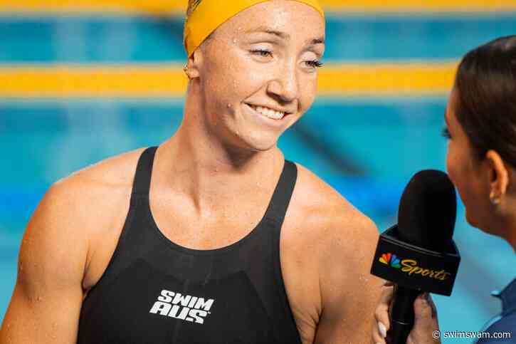 Lani Pallister’s Lesson from Katie Ledecky: “It’s you vs the clock”