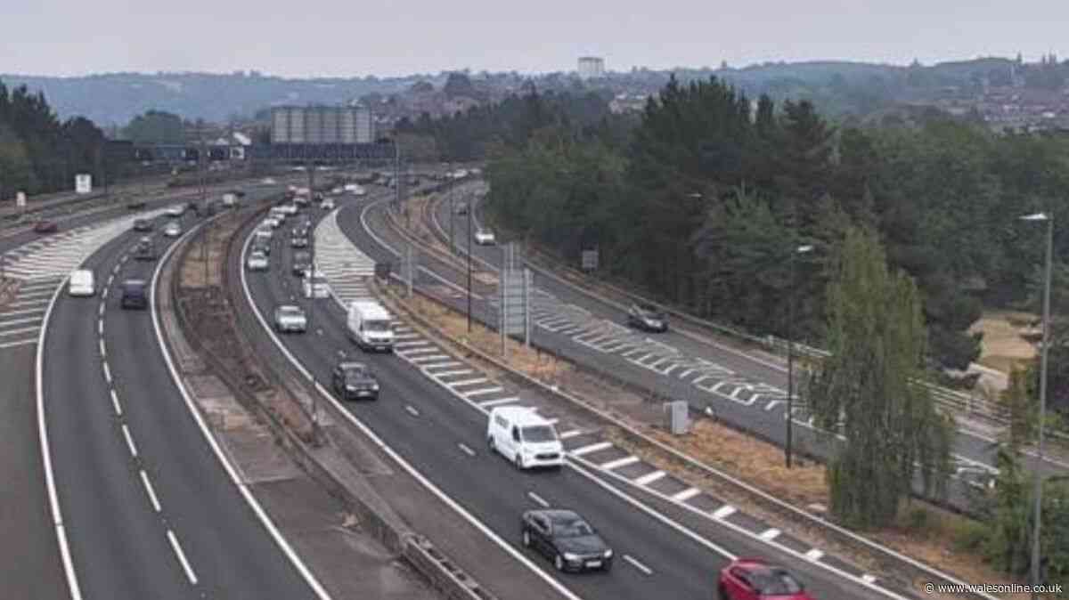 Four M4 closures to hit drivers in Wales this week