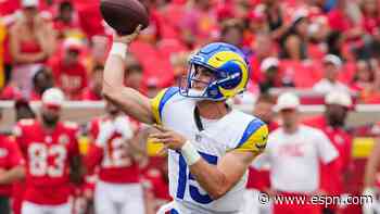 Rams QB Simpson shines in 2-TD preseason debut