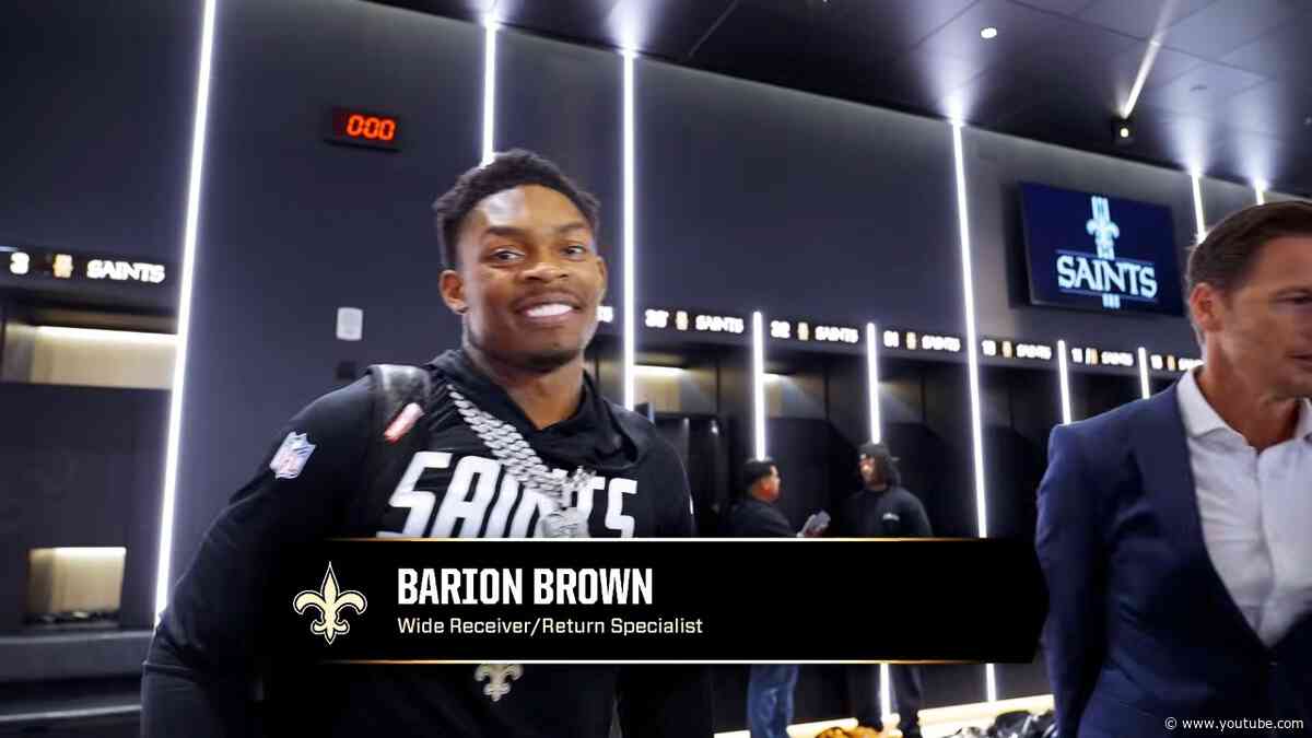 Barion Brown Postgame Interview vs. Jaguars | 2026 NFL Preseason Week 1