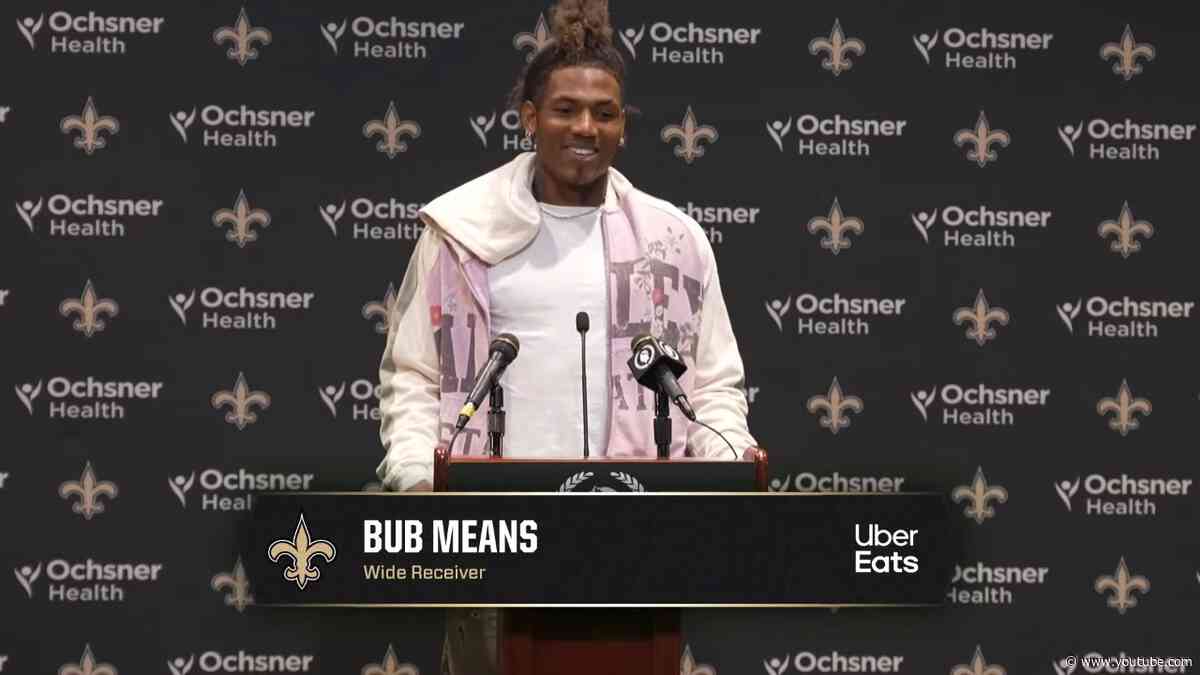 Bub Means Postgame Interview vs. Jaguars | 2026 NFL Preseason Week 1