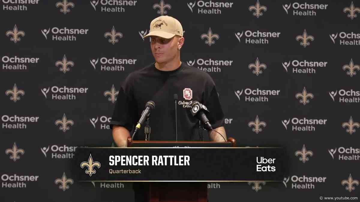 Spencer Rattler Postgame Interview vs. Jaguars | 2026 NFL Preseason Week 1