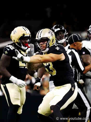 Michael Heldman SACK REACT! 💥 #saints #nfl #shorts
