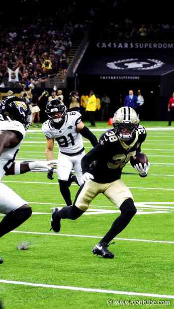 Jayden Price JUMPS THE ROUTE!💨 #saints #nfl #shorts
