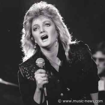 Bonnie Tyler fans line streets as coffin arrives in Welsh village