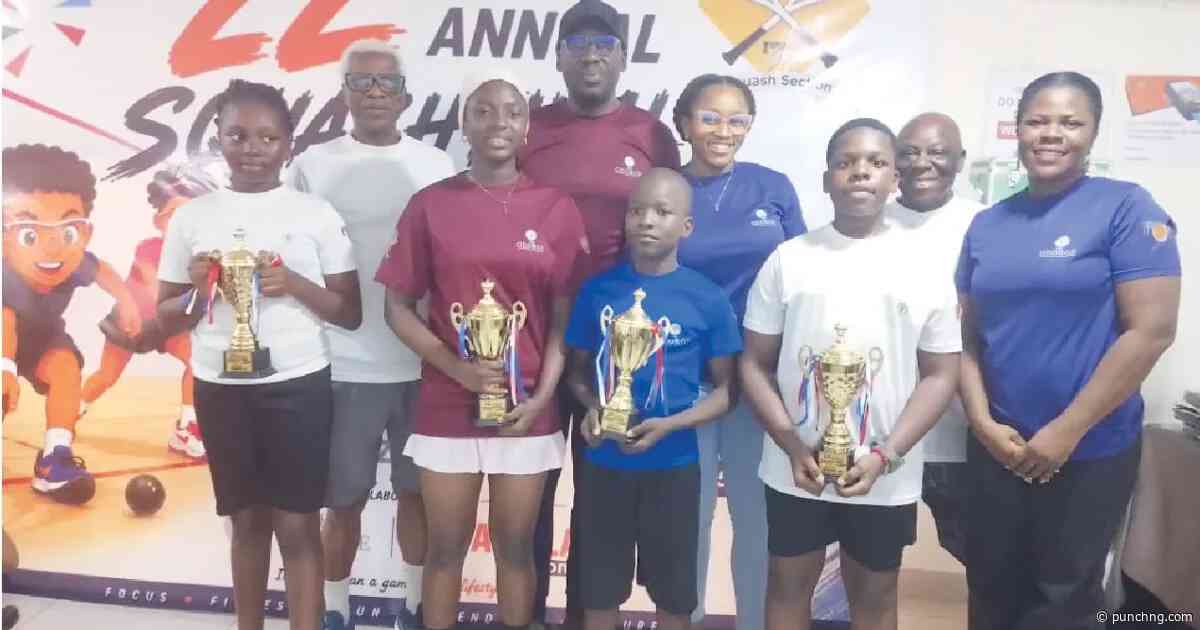 Young Squash players shine at Ikoyi Club tourney