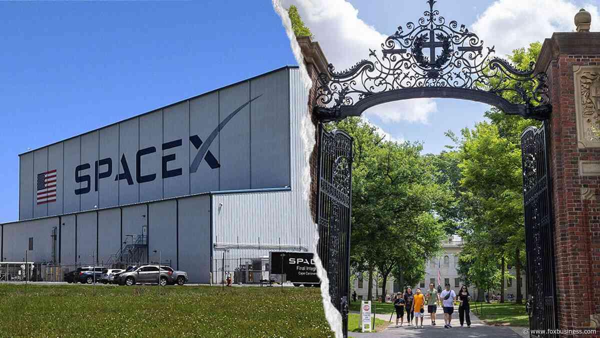 Harvard makes massive $2.2B SpaceX bet on Elon Musk's rocket company