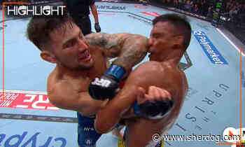 UFC 330 highlight video: Esteban Ribovics retires Edson Barboza