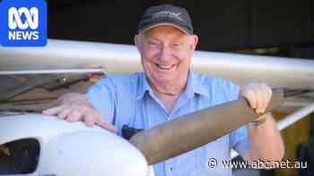 The retired tradie who kept his dad's dream alive by building his own plane