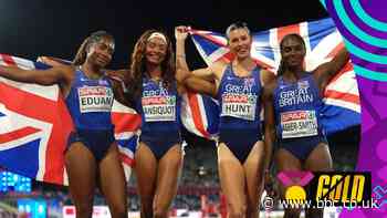 'Absolutely miles ahead!' GB women win brilliant relay gold