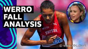 Can Werro recover from heavy fall to challenge for 800m gold?