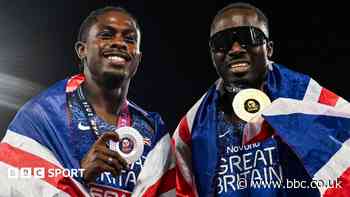 'Total domination' - GB's Glave and Azu claim European 100m one-two