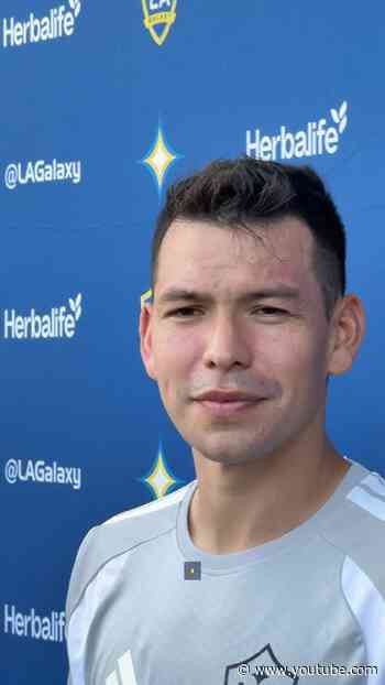 Hirving “Chucky” Lozano Platica Sobre Lo Que Significa Jugar para El Galaxy #lagalaxy #mls