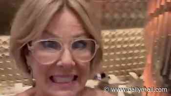Logies-nominee Julia Morris left red-faced as she shows up for the ceremony a day early - as her ex-co-star Robert Irwin stuns ahead of his hosting gig