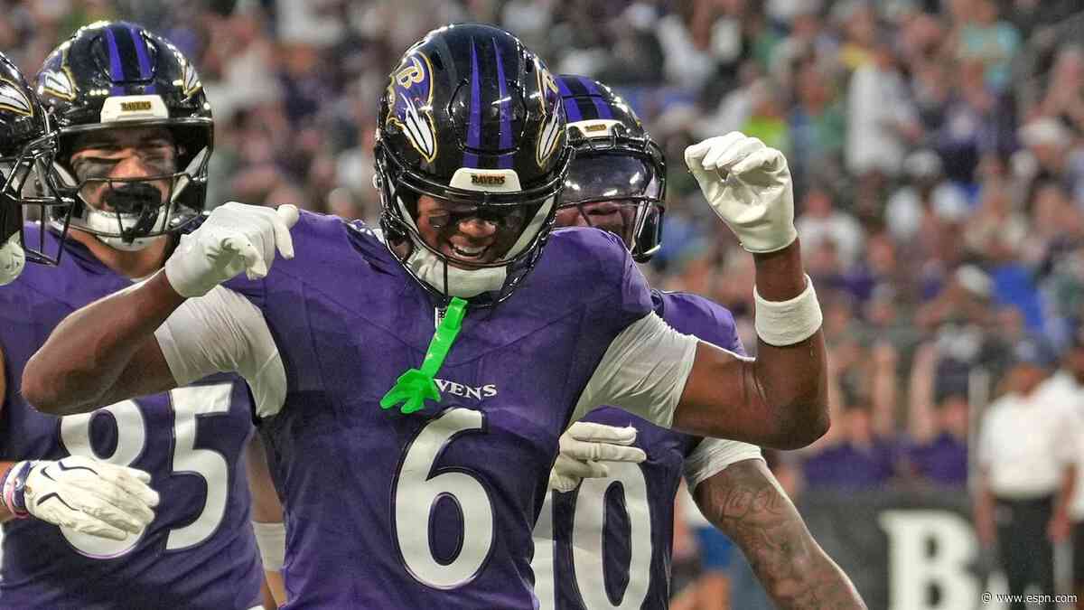 NFL preseason Week 1 takeaways: Ja'Kobi Lane scores touchdown to continue banner preseason