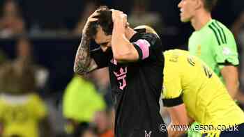Messi has 3rd straight penalty miss in Miami loss