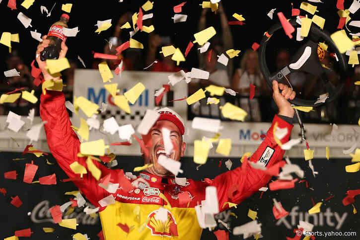 NASCAR results: Joey Logano outduels Chase Briscoe to win at Richmond