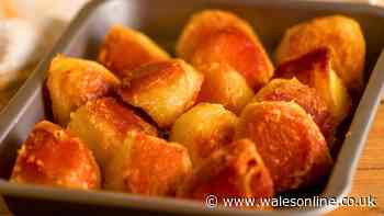 Crispy roast potatoes will be fluffy in the middle if you coat them in 1 ingredient