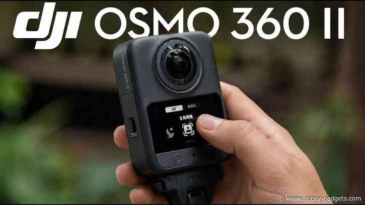 DJI Osmo 360 II Adds 16K Time-Lapse for Crisp Sequences