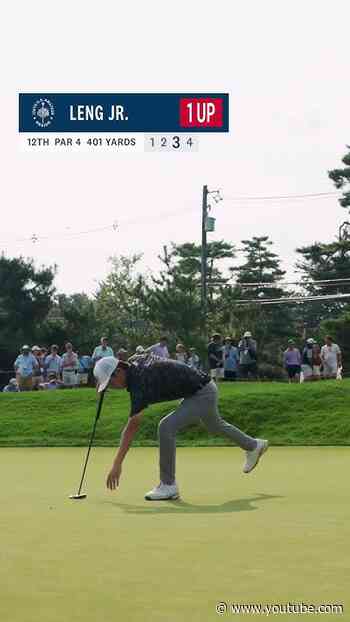 Shot for shot with Tyler Watts and Jay Leng Jr. in the Round of 16 at Merion.
