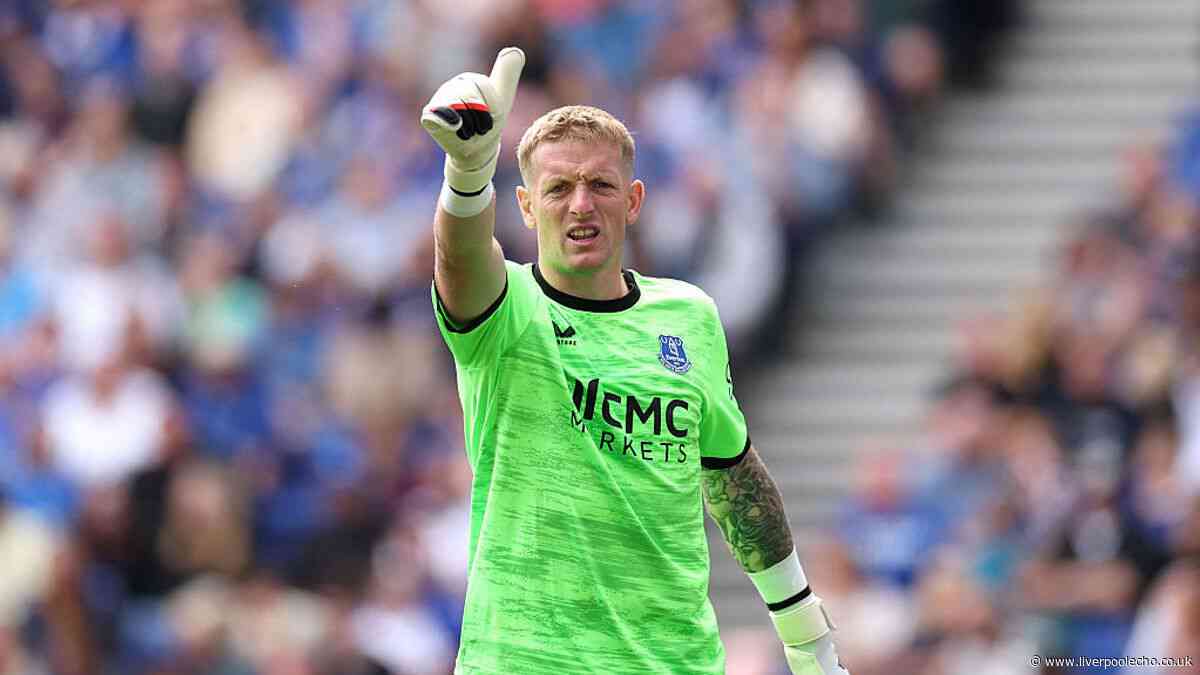 Tyler Dibling and Jarrad Branthwaite make Everton statements as Jordan Pickford falls foul
