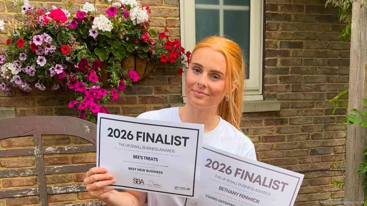 Young woman's bakery business helps her beat anxiety - and seal two major award nominations