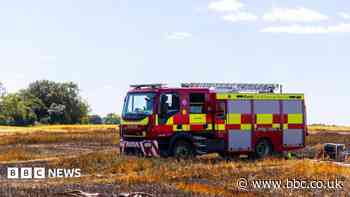 Crews tackle three field fires within 24 hours