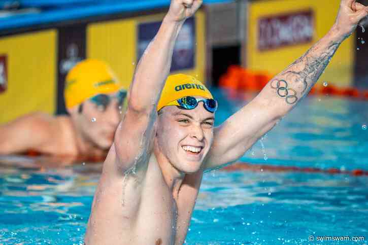 A Legend Falls: Sam Short Breaks Grant Hackett’s Historic Australian Record in the Men’s 1500 Free