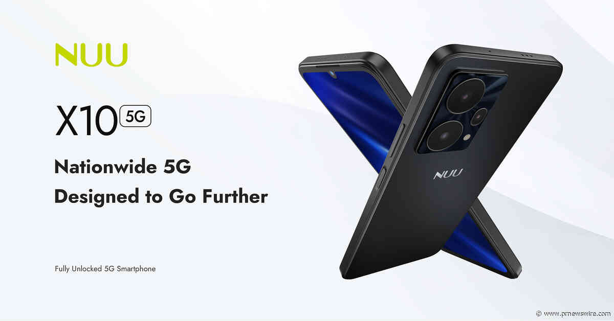 NUU Introduces the All-New X10 5G: Fully Unlocked. Nationwide 5G. Exceptional Value.