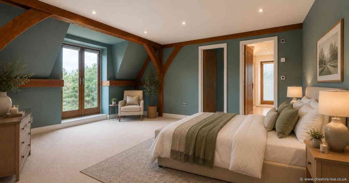 Inside stunning barn conversion in 'sought-after' Cheshire village
