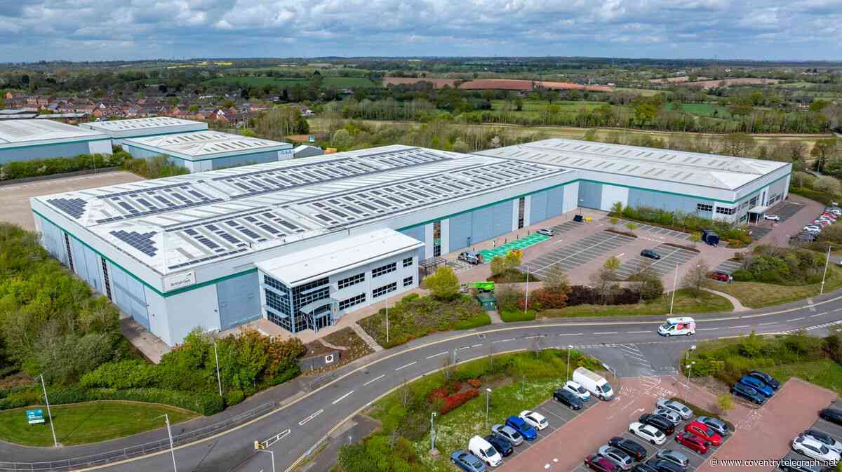 Firm unveils expansion plan at Coventry industrial park to 'reach full operational capacity'