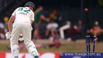Australia’s bubble burst as Bangladesh storm to historic Test win