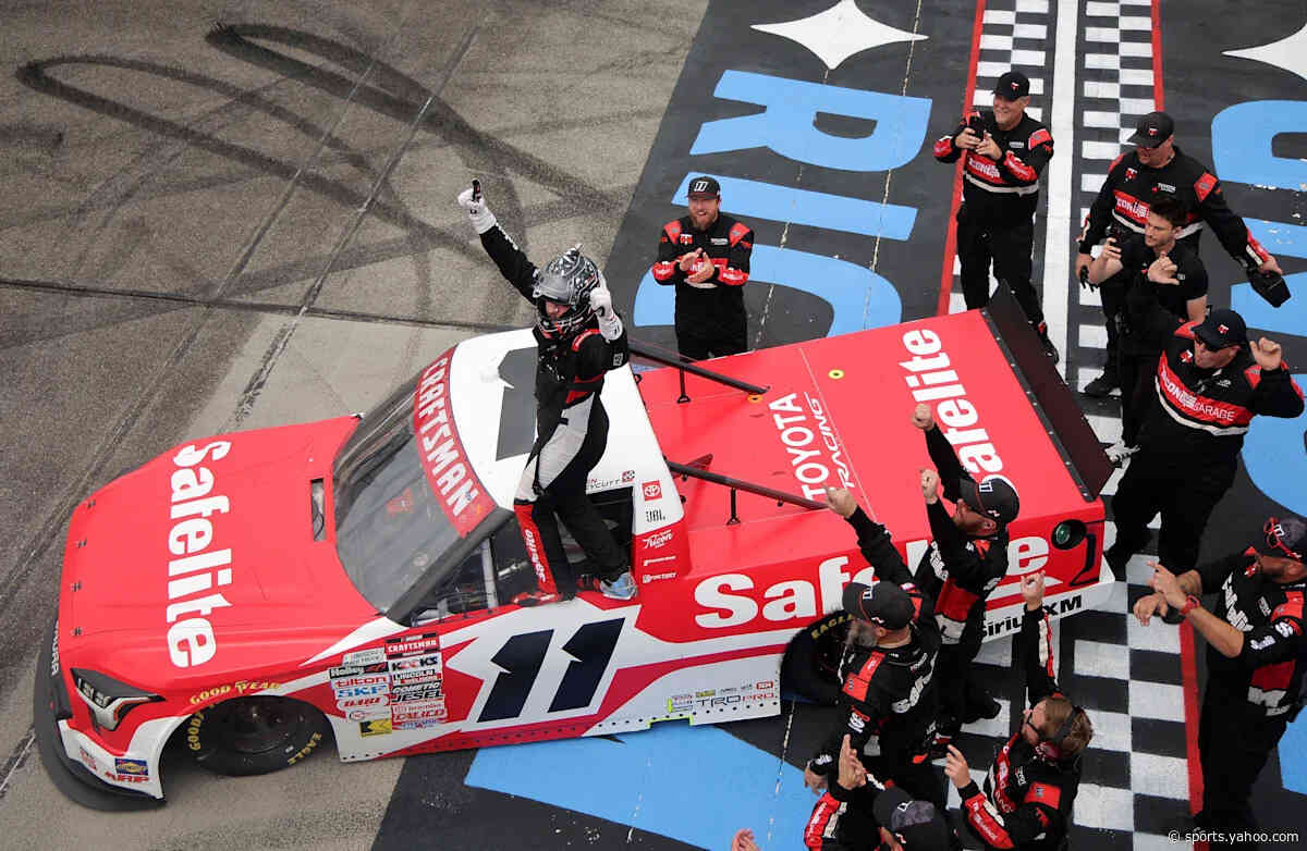 Kaden Honeycutt wins NASCAR Truck race at Richmond in August 2026