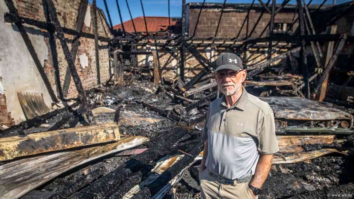 Ein Traum liegt in Schutt und Asche: Großbrand zerstört Wohnmobil von Paar