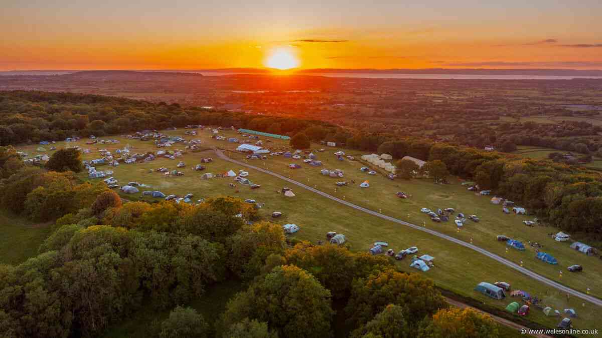 This adventure-filled camping site is perfect for families and is just over an hour from Cardiff