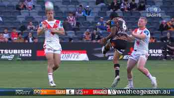 Couchman cops brutal falcon