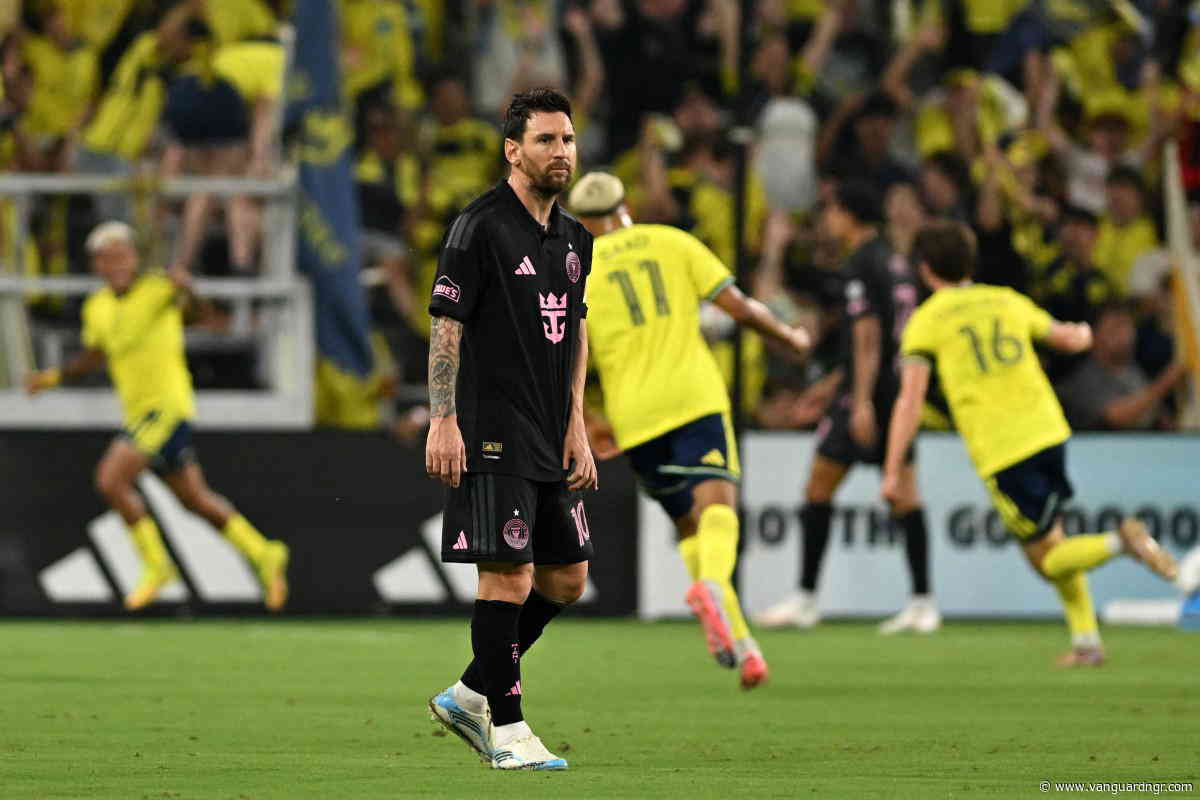 Messi sees penalty saved as Nashville routs Inter Miami in MLS