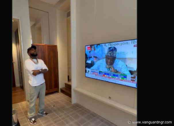Video: ‘We did it, Uncle’, Davido reacts as Adeleke wins Osun election
